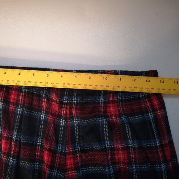 Denver Hayes Ladies Size XS Blue Red White 2 Piece Plaid Long Sleeve Pajamas - Picture 8 of 11